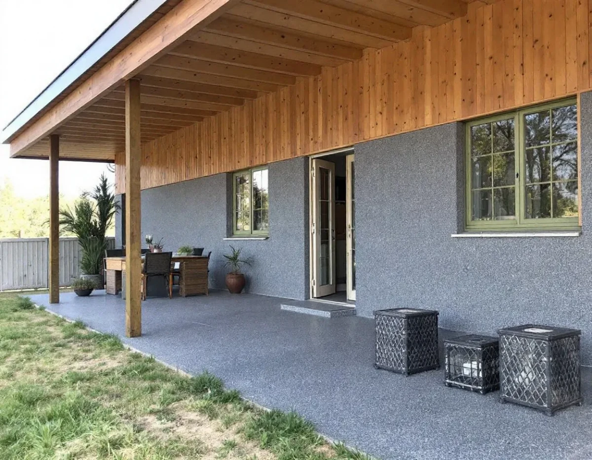 Le béton balayé : un revêtement élégant et durable pour sublimer vos allées