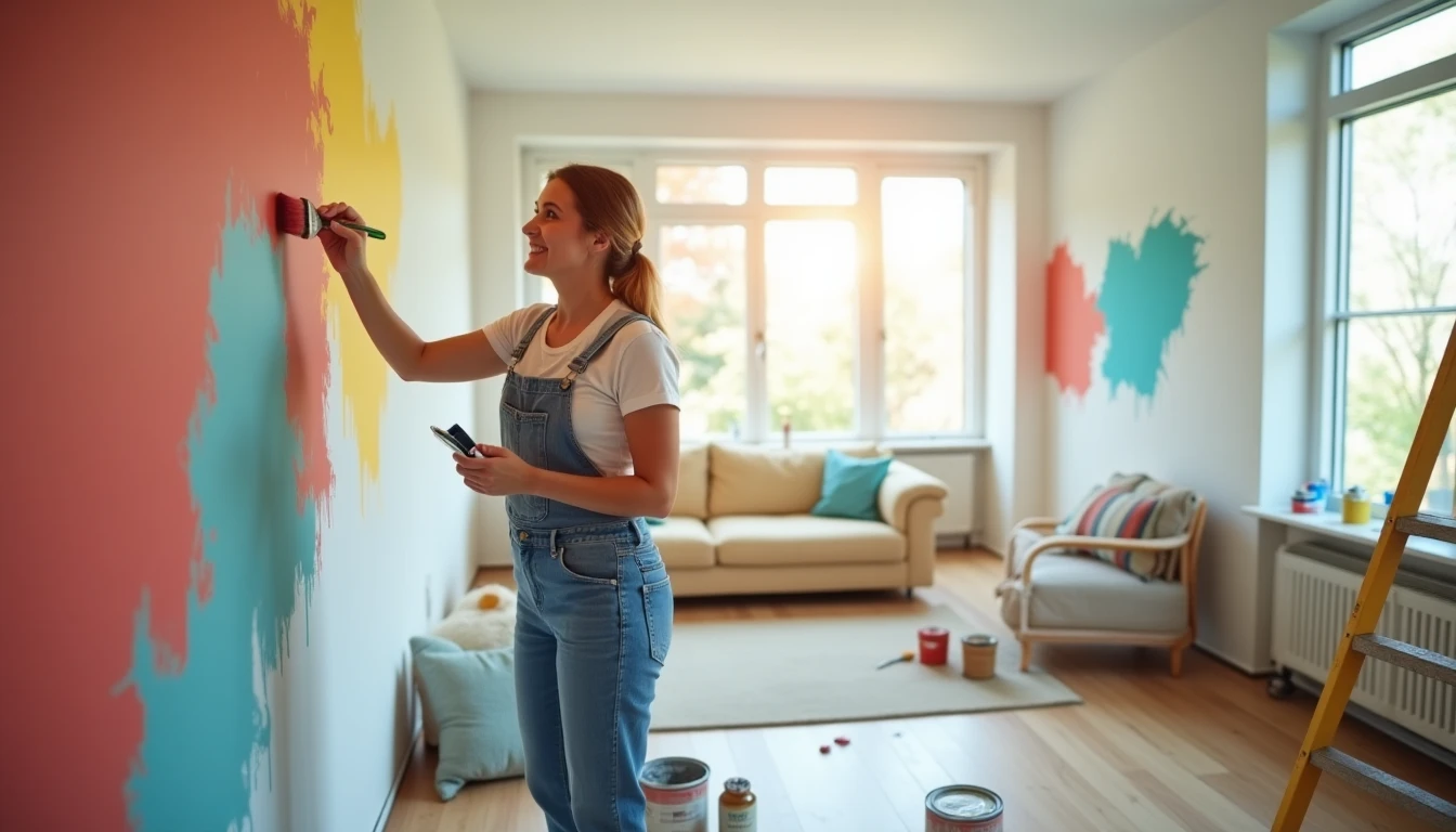 Quel budget prévoir pour un peintre décoration intérieur efficace