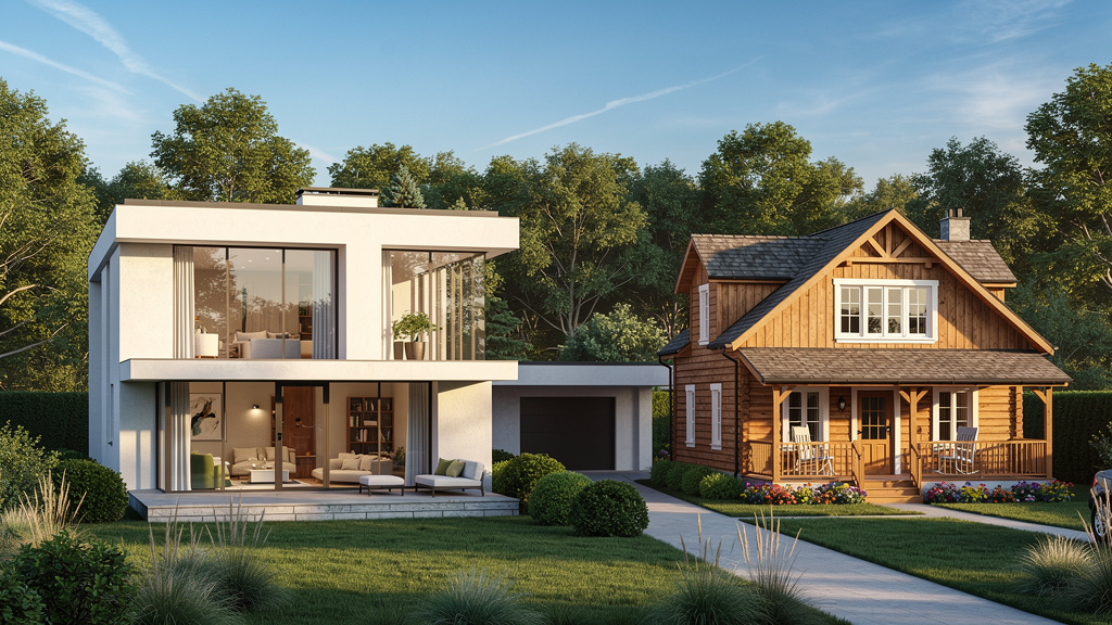Différence villa et maison : critères architecturaux et prix